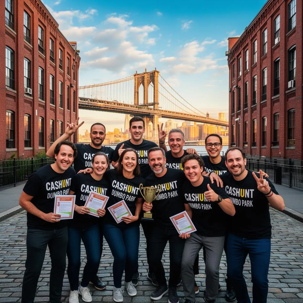 Brooklyn Scavenger Hunt 2026: DUMBO & Williamsburg | Cashunt