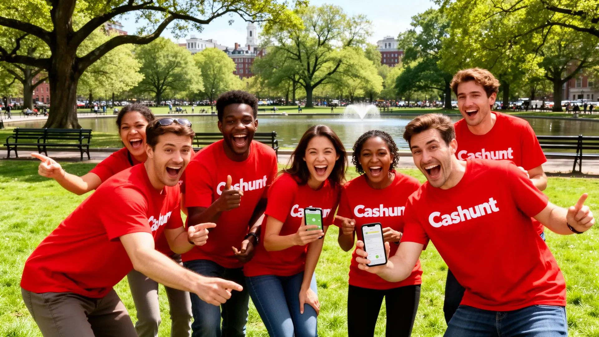 Boston Common Park Dash Scavenger Hunt | Cashunt